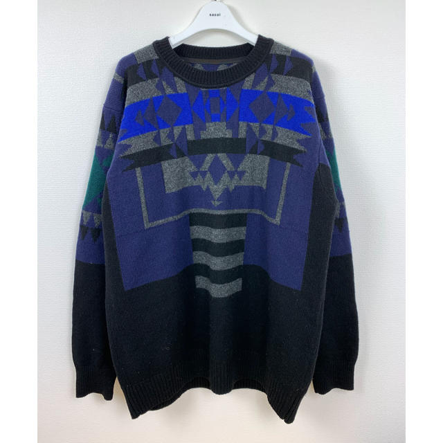 sacai(サカイ)のsacai サカイ オルテガニット プルオーバー 2(M) メンズのトップス(ニット/セーター)の商品写真