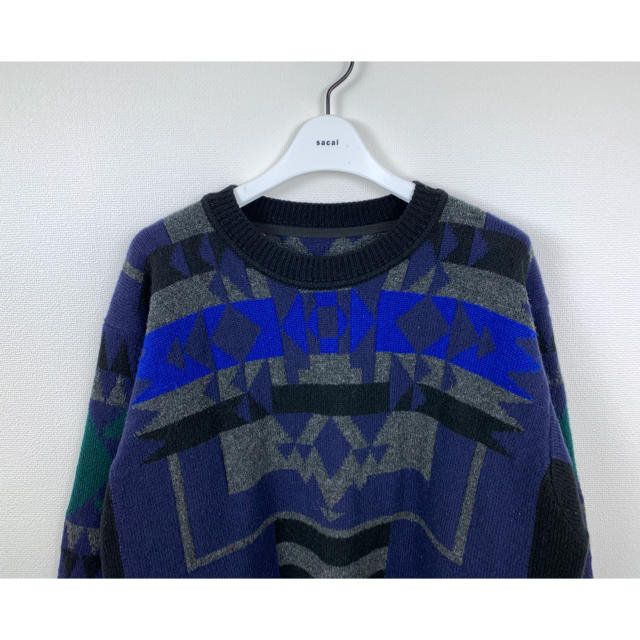 sacai(サカイ)のsacai サカイ オルテガニット プルオーバー 2(M) メンズのトップス(ニット/セーター)の商品写真