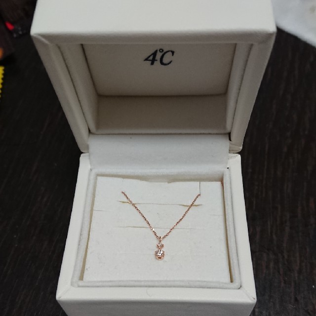 4℃(ヨンドシー)のmimi様専用 4℃ ダイヤモンドネックレス   レディースのアクセサリー(ネックレス)の商品写真