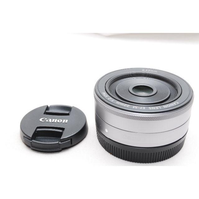 ♡新品♡Canon EF-M 22mm STMレンズ シルバー-