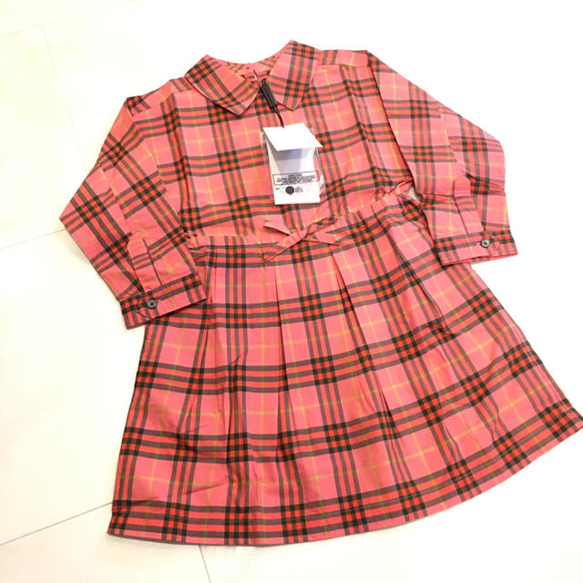 BURBERRY(バーバリー)の新品タグ付き♡Burberry♡ワンピース キッズ/ベビー/マタニティのキッズ服女の子用(90cm~)(ワンピース)の商品写真