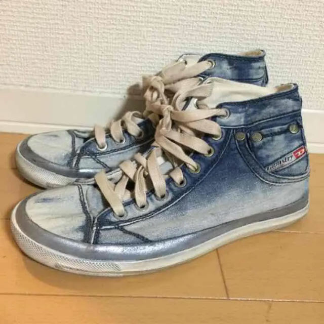 DIESEL デニムスニーカー