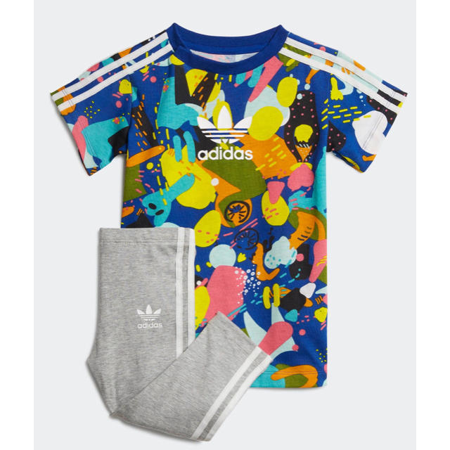 adidas(アディダス)のTシャツドレス セット　adidas originals キッズ/ベビー/マタニティのキッズ服女の子用(90cm~)(その他)の商品写真