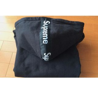 シュプリーム(Supreme)の☆supreme☆ロゴテープパーカー♪♪(パーカー)