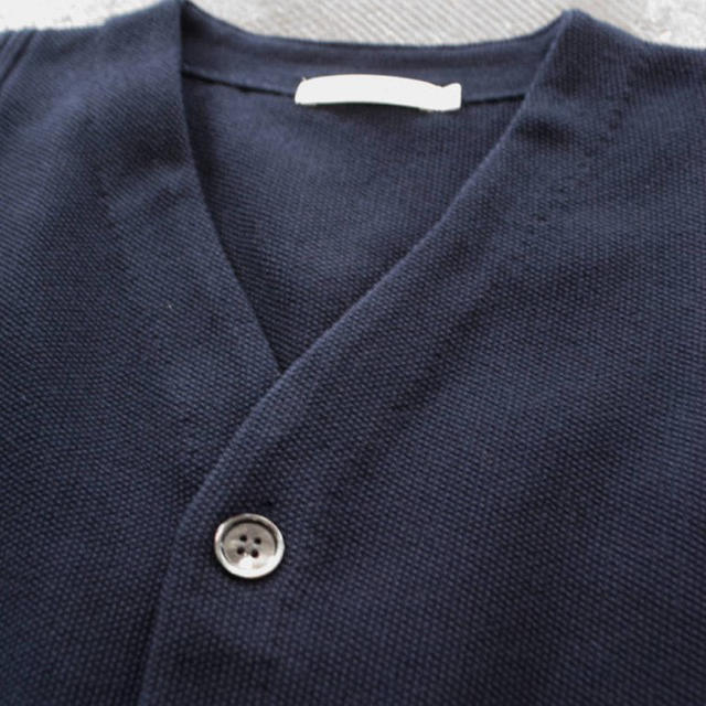 YASHIKI Konome Cardigan 19SS NAVY ネイビー メンズのトップス(カーディガン)の商品写真