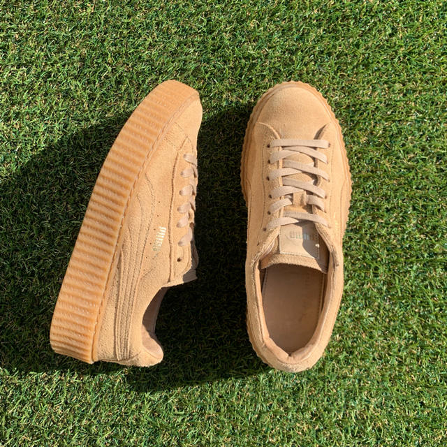 美品24.5PUMA×FENTYプーマ×フェンティ スエード クリーパーC971 www