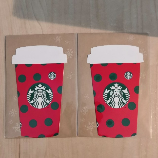 Starbucks Coffee(スターバックスコーヒー)の送料込!スターバックス
カード&封筒
2セット
スタバ ポイント消化 エンタメ/ホビーのコレクション(ノベルティグッズ)の商品写真