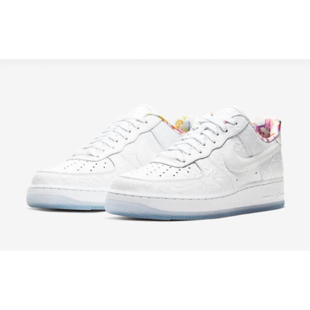 NIKE AIR FORCE 1 '07 PRM "WHITE" 25cm