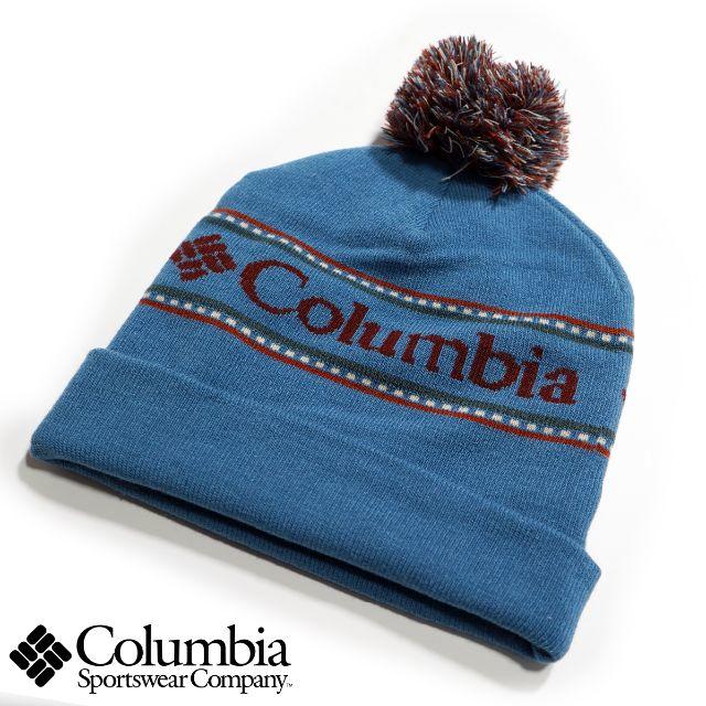 Columbia(コロンビア)のコロンビア★Logo Beanie ニットキャップ 帽子 ビーニー ロゴ メンズの帽子(ニット帽/ビーニー)の商品写真