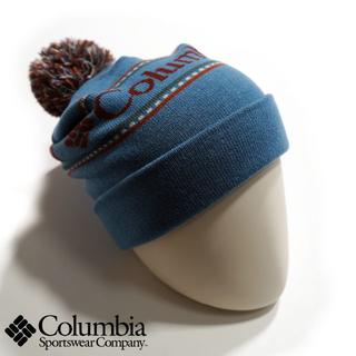 コロンビア(Columbia)のコロンビア★Logo Beanie ニットキャップ 帽子 ビーニー ロゴ(ニット帽/ビーニー)