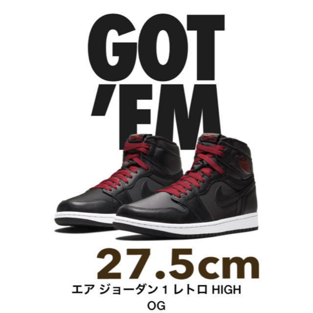 NIKE AIR JORDAN 1 RETRO HIGH OGメンズ