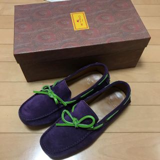 ETRO - エトロ ETRO ドライビングシューズ モカシン 39サイズの通販 by