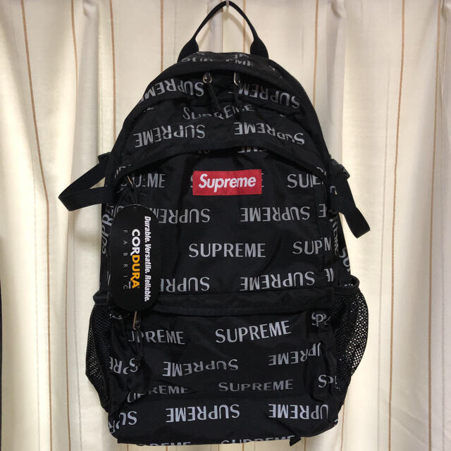 supreme 3M Reflective Repeat Backpack 16