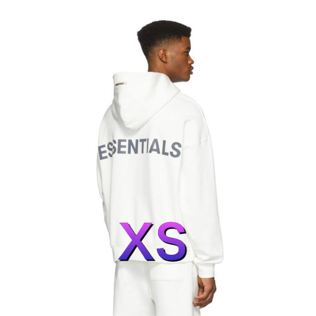 fog essentials  xs 白　パーカー　fear of god