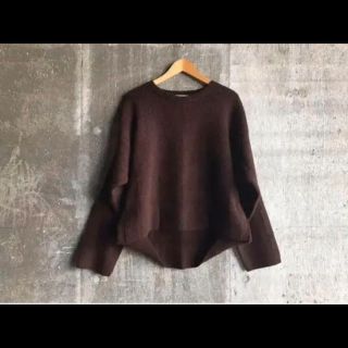 サンシー(SUNSEA)のyoke ヨーク 7G OVERSIZED HALF CARDIGAN 19aw(ニット/セーター)