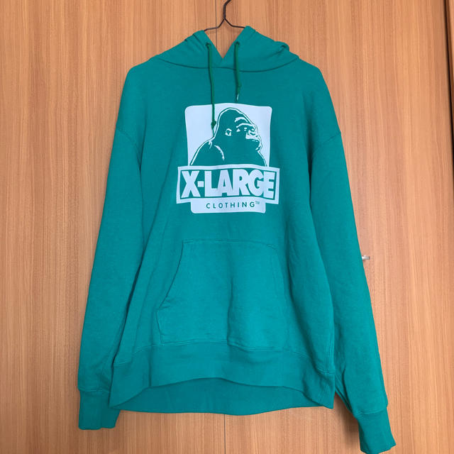 XLARGE(エクストララージ)のXLARGE パーカー グリーン メンズのトップス(パーカー)の商品写真