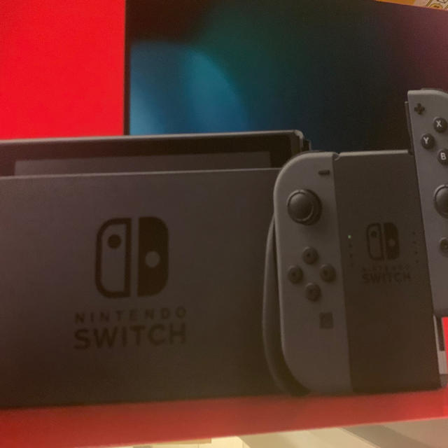 任天堂 新型 switch グレー-