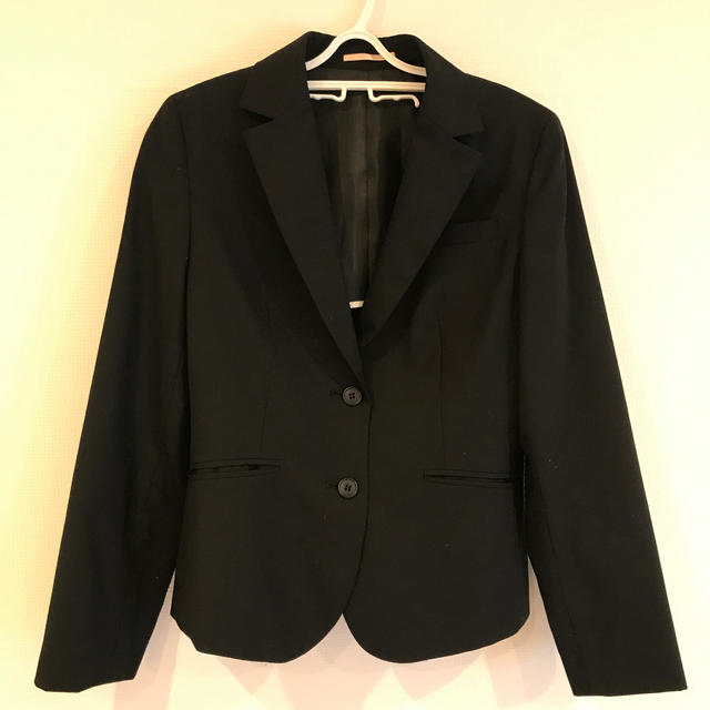 AEON(イオン)のリクルートスーツ　上下セット　ブラック　9号 レディースのフォーマル/ドレス(スーツ)の商品写真