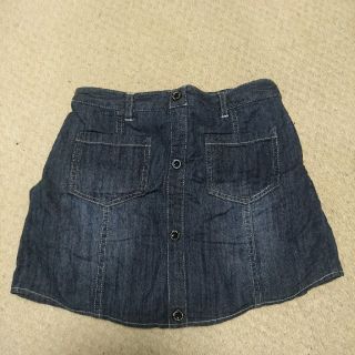 バックス(BACKS)の新品 バックス デニムスカート スカパン(キュロット)