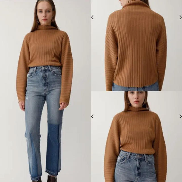 moussy(マウジー)の新品❤️moussy HI NECK  KNIT レディースのトップス(ニット/セーター)の商品写真