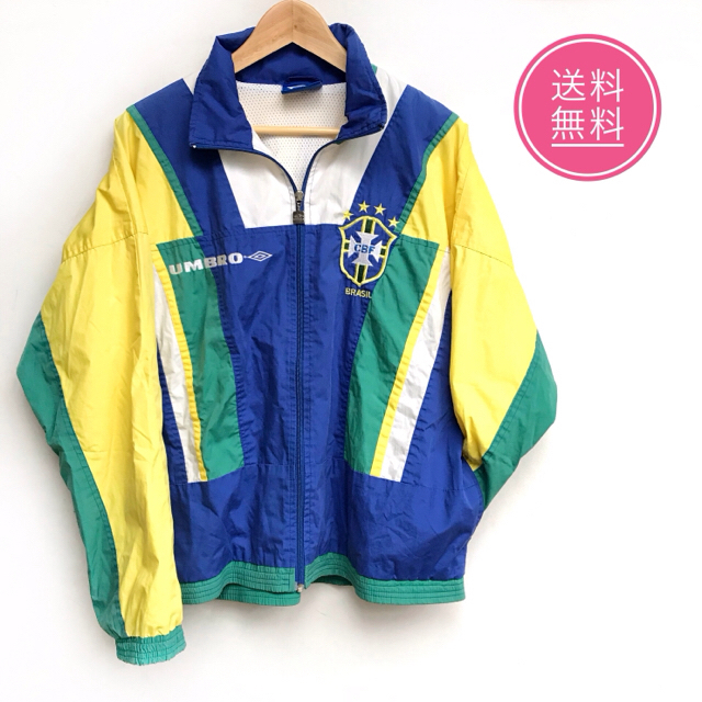 【送料無料‼️】90‘s UMBRO ビンテージナイロンジャケット 美used品キングヌー