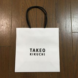 タケオキクチ(TAKEO KIKUCHI)のTAKEO KIKUCHI タケオ キクチ 紙袋 ショップ 袋(その他)