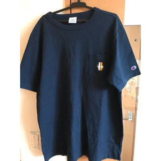 ステューシー(STUSSY)のSTUSSY Tシャツ(championコラボ)/値引き(Tシャツ/カットソー(半袖/袖なし))