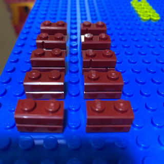 レゴ(Lego)のレンガ　パーツ　10個(各種パーツ)