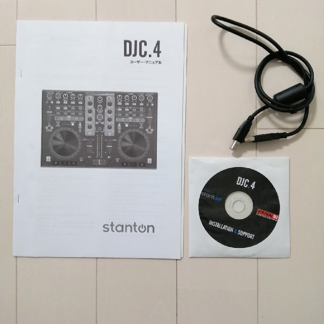djc.4　(stanton) 楽器のDJ機器(ターンテーブル)の商品写真