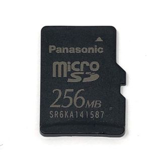 パナソニック(Panasonic)のmicroSDカード★256MB★(PC周辺機器)