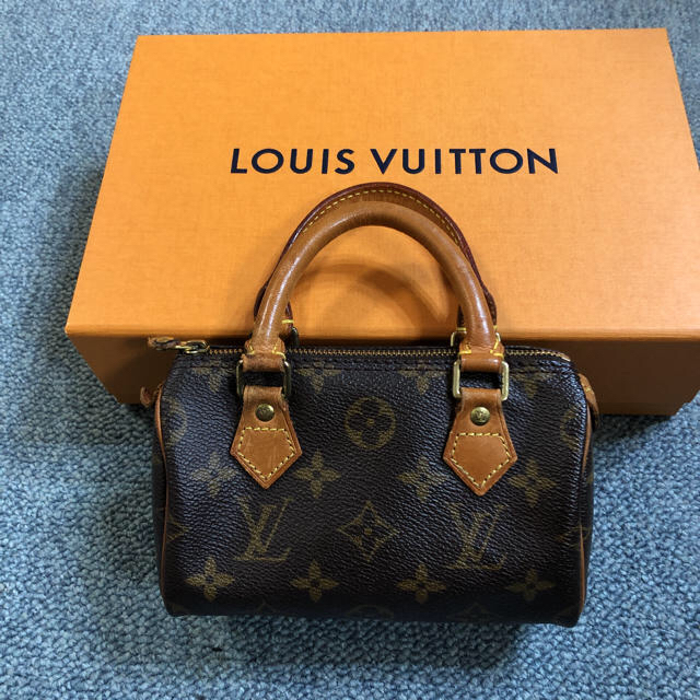 《極美品》LOUIS VUITTON モノグラム ミニスピーディ ハンドバッグ