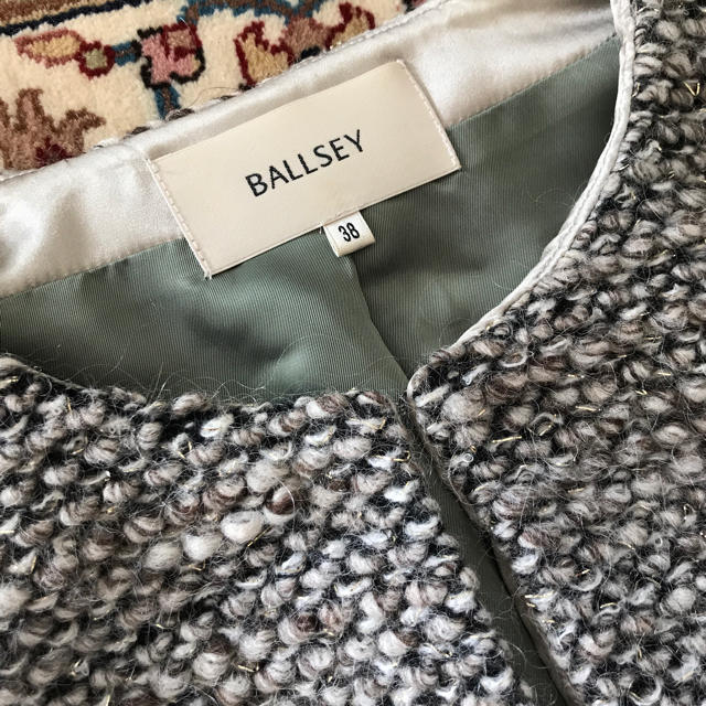 Ballsey(ボールジィ)のBALLSEY ボールジィ ジャケット ブラウン系 レディースのジャケット/アウター(ノーカラージャケット)の商品写真