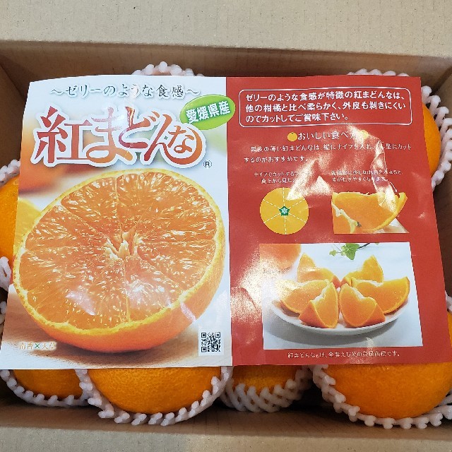 【ノンタン様専用】一度は食べてみたい高級柑橘　愛媛県産「紅まどんな」 食品/飲料/酒の食品(フルーツ)の商品写真