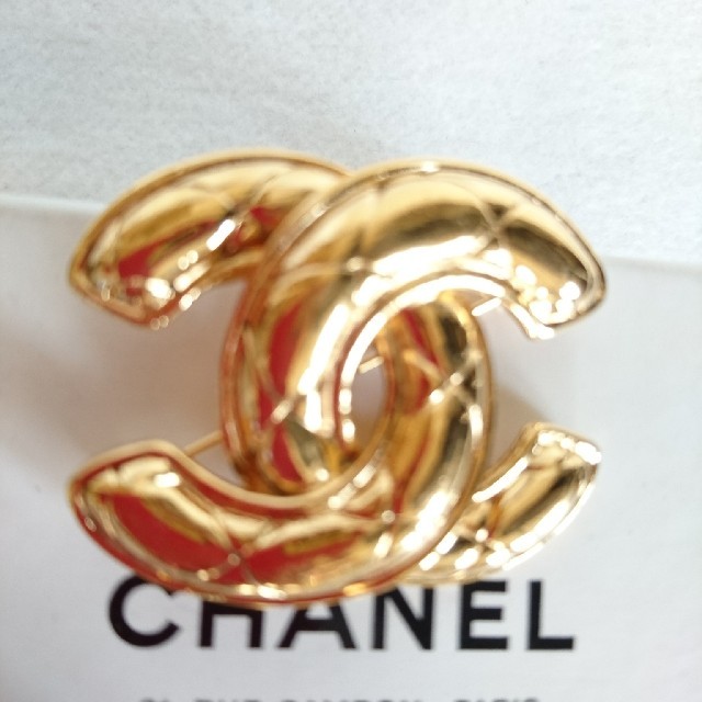 正規 美品【CHANEL】ヴィンテージ　ブローチ　ココ マーク 1