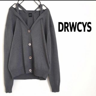 ドロシーズ(DRWCYS)のDRWCYS 美品  毛入り オフショルニット カーディガン(ニット/セーター)