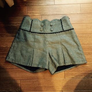 ロディスポット(LODISPOTTO)の千鳥柄ショートパンツ(ショートパンツ)