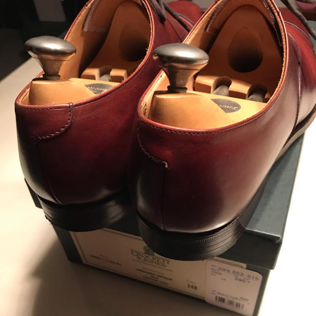 Crockett&Jones(クロケットアンドジョーンズ)の【極美品】Paul Smith CROCKETT＆JONES  HALLAM メンズの靴/シューズ(ドレス/ビジネス)の商品写真