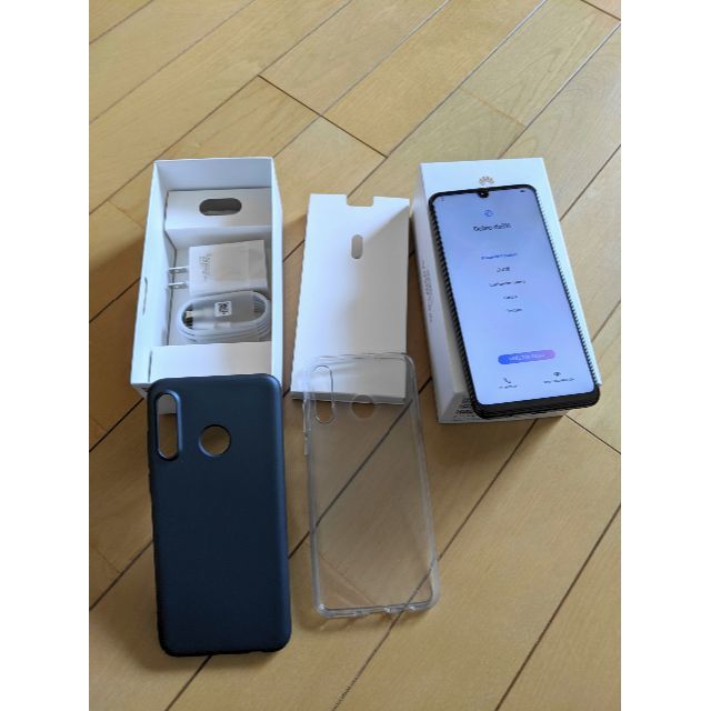 ＊メッシ様専用＊　Huawei P30 lite UQ版SIMフリー（黒）中古