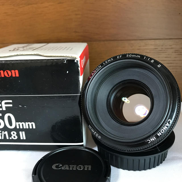 キャノン Canon EF 50mm f/1.8 ii ll 単焦点レンズ