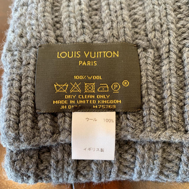 LOUIS VUITTON(ルイヴィトン)の未使用ルイヴィトン マフラー メンズのファッション小物(マフラー)の商品写真