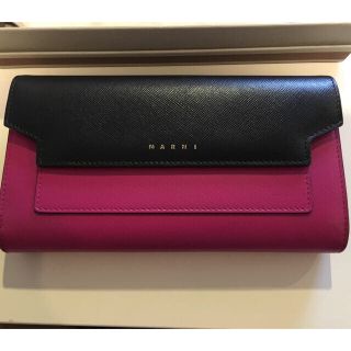 マルニ(Marni)のMARNI マルニ サフィアーノ  長財布 値下げ中(財布)