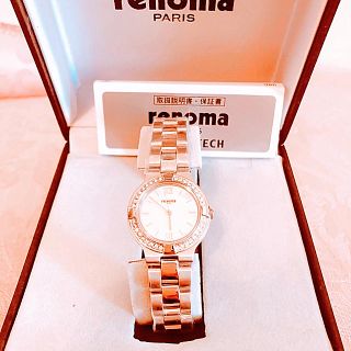 レノマ(RENOMA)の💖新品✨renoma PARIS♡腕時計ソーラーウオッチ(腕時計)