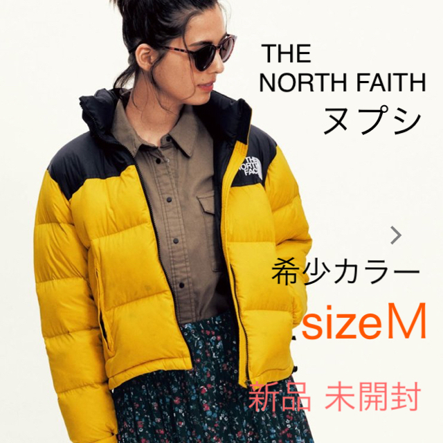 【新品未開封】ノースフェイス ダウン ヌプシ woman Ｍ NDW91952