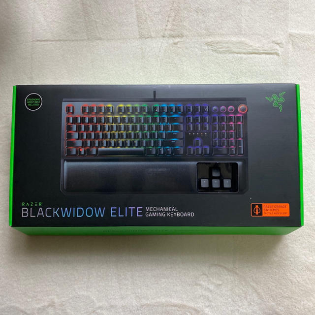 Razer Blackwidow Elite オレンジ軸(日本語配列) | フリマアプリ ラクマ