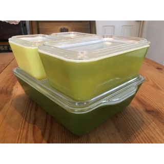 パイレックス(Pyrex)のオールドパイレックス リフリッジレーター4点セット(食器)