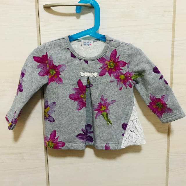 hakka baby(ハッカベビー)のhakka baby トレーナー キッズ/ベビー/マタニティのベビー服(~85cm)(トレーナー)の商品写真