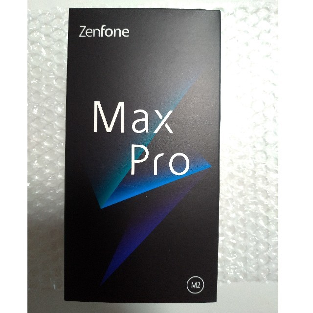 新品未開封 ASUSZenFone Max Pro M2 6GBモデルスマートフォン/携帯電話