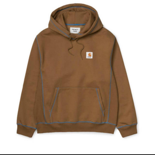 AWAKE NY CARHARTT WIP HOODIE パーカー 青 Mサイズ