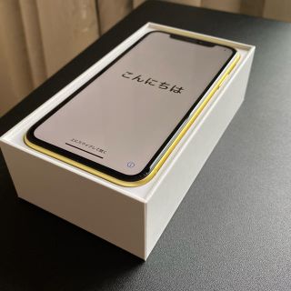 iPhone11 SIMフリー 本体 128GB イエロー MHDL3J/A