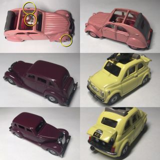 BANDAI - ルパン三世 カリオストロの城 ミニカーセットの通販 by ...